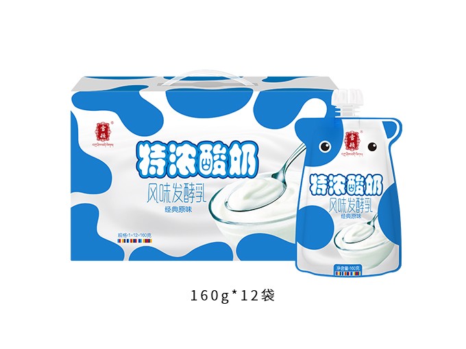 特浓酸奶经典原味风味发酵乳